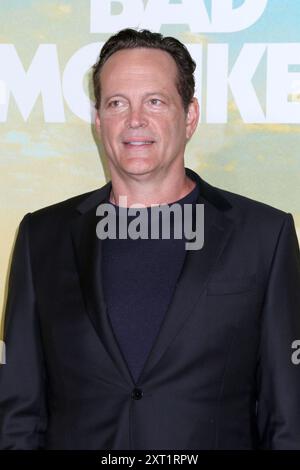 12 agosto 2024, Westwood, CA, Stati Uniti: LOS ANGELES - 12 agosto: Vince Vaughn alla serie TV+ di Bad Monkey Apple prima mondiale al Hammer Museum il 12 agosto 2024 a Westwood, CA (Credit Image: © Kay Blake/ZUMA Press Wire) SOLO USO EDITORIALE! Non per USO commerciale! Foto Stock