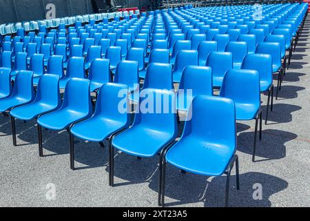 Oggi il cinema all'aperto Metalac è pronto per il Sarajevo Film Festival 2024 Foto Stock