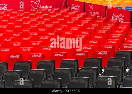 Oggi il cinema all'aperto Metalac è pronto per il Sarajevo Film Festival 2024 Foto Stock