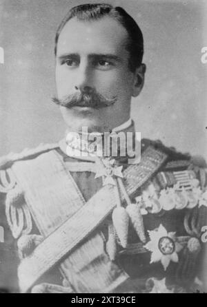 Principe Alessandro di Teck, 1914 anni. Mostra il maggiore generale Alexander Cambridge, i conte di Athlone (1874-1957). Foto Stock