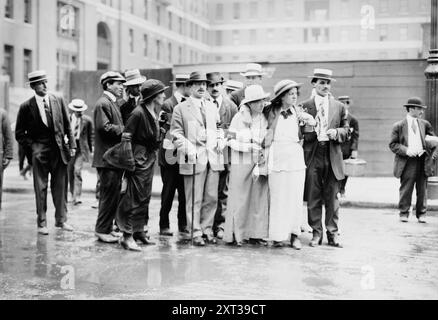 Alexander Berkman, Becky Edelson, Louise Berger, 1914 anni. Foto Stock