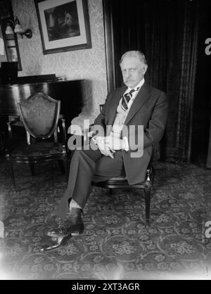 Henry Louis Reginald De Koven, tra il 1915 e il 1920. Mostra Henry Louis Reginald De Koven (1859-1920), un critico musicale americano e compositore di opere comiche. Foto Stock