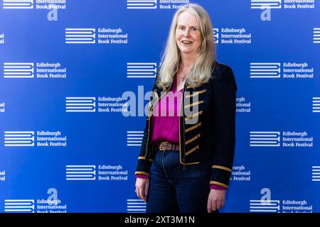 Edimburgo, Regno Unito. 13 agosto 2024 foto: Susie Alegre. L'Edinburgh International Book Festival si svolge dal 10 al 25 agosto 2024 presso la sua nuova sede, l'Edinburgh Futures Institute. Crediti: Rich Dyson/Alamy Live News Foto Stock