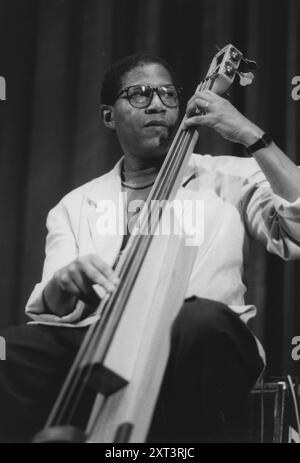 Bob Cranshaw, North Sea Jazz Festival, The Hague, Paesi Bassi, c1982. Foto Stock