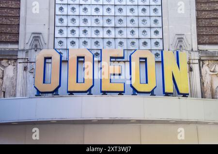 Londra, Regno Unito. 13 agosto 2024. Odeon Cinema in Shaftesbury Avenue, Covent Garden, che ha recentemente chiuso definitivamente. Crediti: Vuk Valcic / Alamy Foto Stock