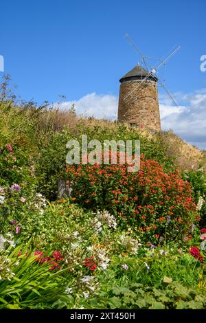 Mulino a vento St. Monans, Fife, Scozia, Regno Unito. Foto Stock