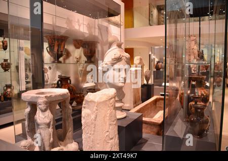 Museo Ashmolean di Arte e Archeologia - sala greca Foto Stock