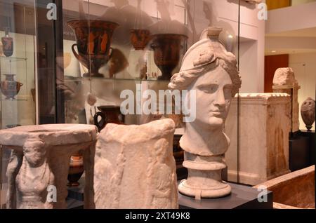 Museo Ashmolean di Arte e Archeologia - sala greca Foto Stock