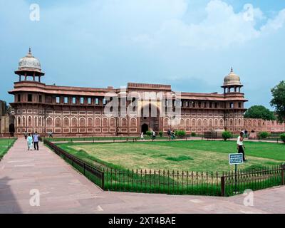 Agra Fort Moti Masjid (Uttar Pradesh/India) Foto Stock