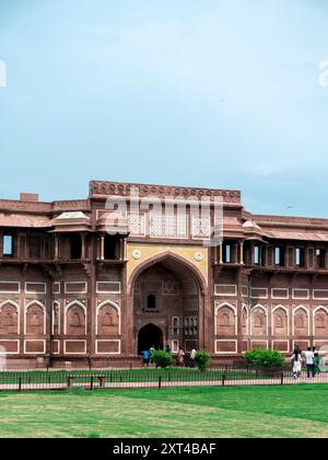 Agra Fort Moti Masjid (Uttar Pradesh/India) Foto Stock