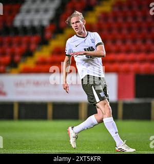 The Valley, Londra, Regno Unito. 13 agosto 2024. Carabao Cup Round 1 Football, Charlton Athletic contro Birmingham City; Christoph Klarer di Birmingham Credit: Action Plus Sports/Alamy Live News Foto Stock