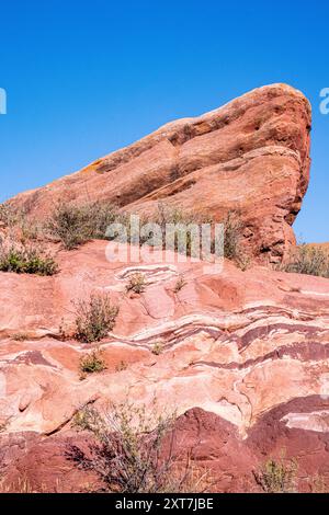 Parco Red Rock Colorado, contea di Jefferson Foto Stock