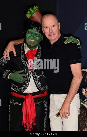 13 agosto 2024, città del Messico, Messico: Attore americano MICHAEL KEATON durante il film di Beetlejuice Beetlejuice Photocall al Mexico City Four Season Hotel. (Credit Image: © Carlos Tischler/eyepix via ZUMA Press Wire) SOLO PER USO EDITORIALE! Non per USO commerciale! Foto Stock