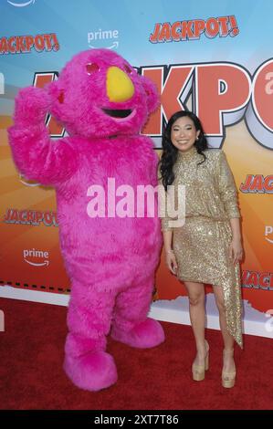 13 agosto 2024 circa. Awkwafina agli arrivi per IL JACKPOT! Premiere, TCL Chinese Theatre, Los Angeles, CALIFORNIA, 13 agosto, 2024. crediti: Elizabeth Goodenough/Everett Collection/Alamy Live News Foto Stock