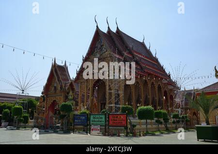 Nakhon Pathom, Mueang Nakhon Pathom, Thailandia, Asia Foto Stock