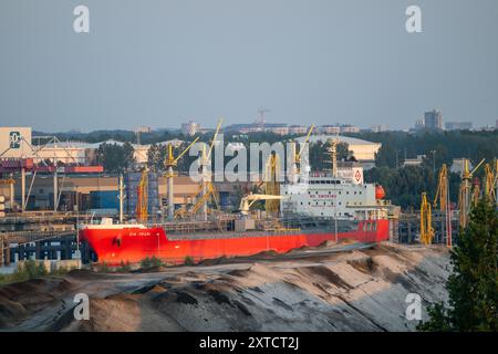 Amsterdam Westpoort Coals and Gasoline Storage Foto Stock