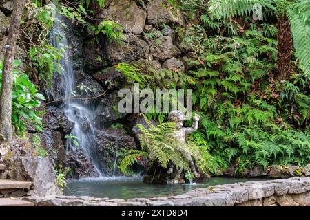 Passeggia intorno al Monte Palace Tropical Garden sull'isola di Madeira, Portogallo Foto Stock