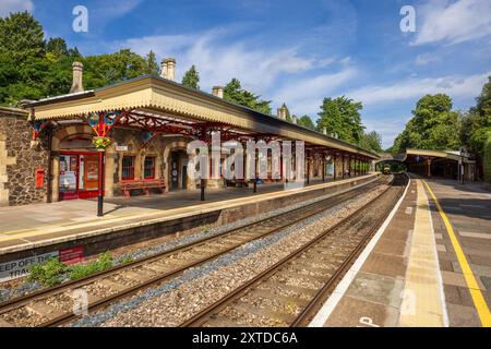 Stazione di Great Malvern, Worcestershire, Inghilterra Foto Stock