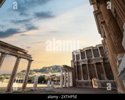 Vista interna della sinagoga Sardis. L'antica città di Sarde o Sarde. La città di Sard, la capitale dei Lidi. Turchia Foto Stock