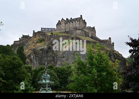 Ross Fountain - Edimburgo Foto Stock