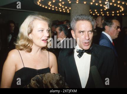 **FILE PHOTO** Gena Rowlands è morta. Gena Rowlands e John Cassavetes. Circa 1980 crediti: Ralph Dominguez/MediaPunch Foto Stock