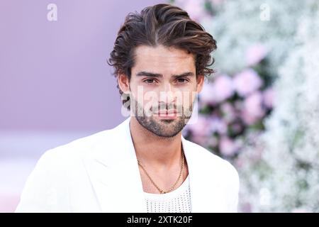 Hollywood, Stati Uniti. 14 agosto 2024. HOLLYWOOD, LOS ANGELES, CALIFORNIA, USA - 14 AGOSTO: Renan Pacheco arriva alla premiere di Los Angeles della quarta parte di Netflix "Emily in Paris", tenutasi all'Egyptian Theatre Hollywood il 14 agosto 2024 a Hollywood, Los Angeles, California, Stati Uniti. (Foto di Xavier Collin/Image Press Agency) credito: Image Press Agency/Alamy Live News Foto Stock