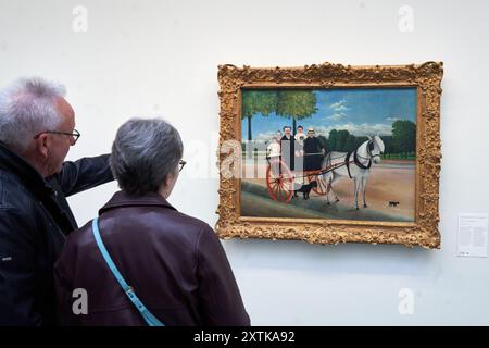 Henri Rousseau, dit le Douanier (Laval 1844 - Parigi 1910), la Carriole du père Junier, 1908, Musee de l'Orangerie Museum, Tuileries, Parigi, Francia Foto Stock