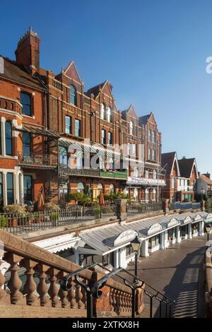 Inghilterra, Kent, Thanet, Ramsgate, Royal Temple Yacht Club Building Foto Stock