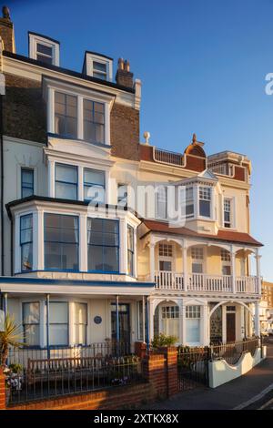 Inghilterra, Kent, Thanet, Ramsgate, Prospect Terrace Foto Stock