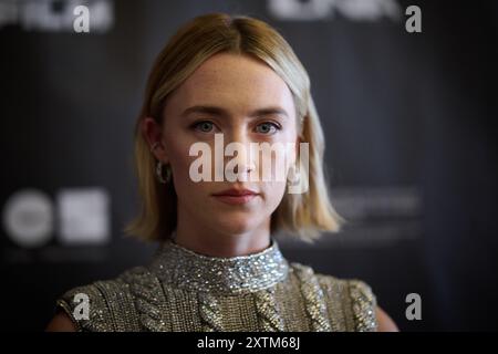 Edimburgo Scozia, Regno Unito 15 agosto 2024. Saoirse Ronan al Cameo Cinema per la parte più importante dell'Edinburgh International Film Festival. credito sst/alamy notizie in diretta Foto Stock