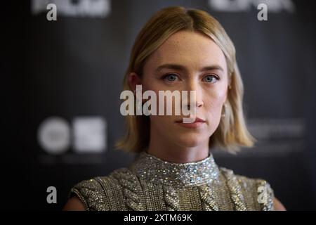 Edimburgo Scozia, Regno Unito 15 agosto 2024. Saoirse Ronan al Cameo Cinema per la parte più importante dell'Edinburgh International Film Festival. credito sst/alamy notizie in diretta Foto Stock