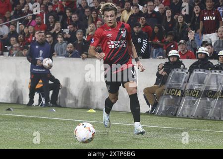 Curitiba, Brasile. 15 agosto 2024. PR - CURITIBA - 08/15/2024 - COPPA SUDAMERICA 2024, ATHLETICO-PR x BELGRANO - Canobbio giocatore per Athletico-PR durante una partita contro Belgrano allo stadio Arena da Baixada per il campionato sudamericano 2024. Foto: Gabriel Machado/AGIF credito: AGIF/Alamy Live News Foto Stock