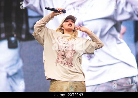 San Francisco, Stati Uniti. 11 agosto 2024. Credito Reneé Rapp: Imagespace/Alamy Live News Foto Stock