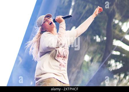 San Francisco, Stati Uniti. 11 agosto 2024. Credito Reneé Rapp: Imagespace/Alamy Live News Foto Stock