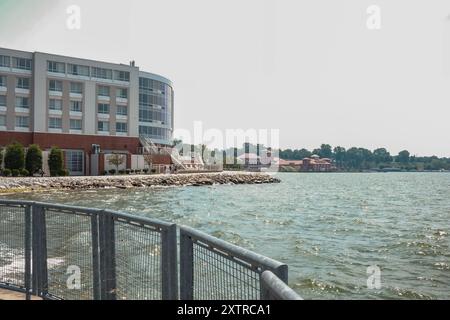 Giornate estive al Presque Isle State Park di Erie, Pennsylvania Foto Stock