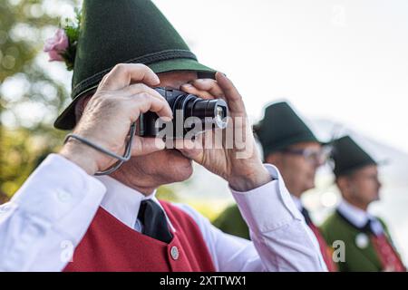 Alt Schliersee Kirchtag , Baviera , Germania Foto Stock