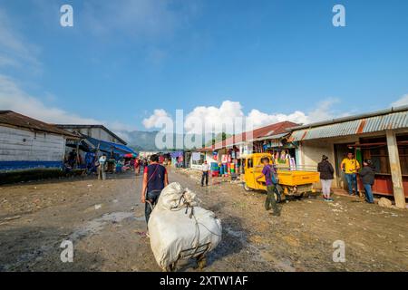 Lancetillo - la Parroquia, Northern Transversal Strip, Quiché Department, Guatemala Foto Stock