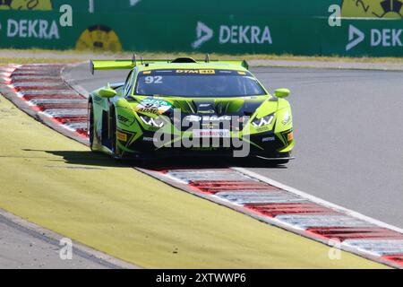 Mirko Bortolotti (ITA), Lamborghini Huracane GT3 Evo 2, Team: SSR Performance (DEU) Motorsport, DTM 2024, DTM05, Training, Freitag, Nuerburgring, Nuerburg, Deutschland, 16.08.2024 foto: Eibner-Pressefoto/Juergen Augst Foto Stock