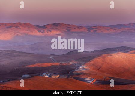 La Residenzia, stazione base dell'Osservatorio Paranal Foto Stock