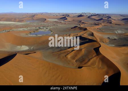 Africa, Namibia, dune di sabbia di Sossusvlei, Sossusvlei, Namibia, Africa Foto Stock