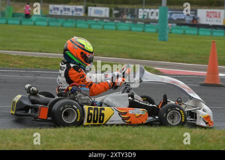 Bernardo Bernoldi, figlio dell'ex pilota di Formula 1 Enrique Bernoldi. Foto Stock