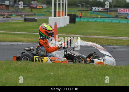 Bernardo Bernoldi, figlio dell'ex pilota di Formula 1 Enrique Bernoldi. Foto Stock