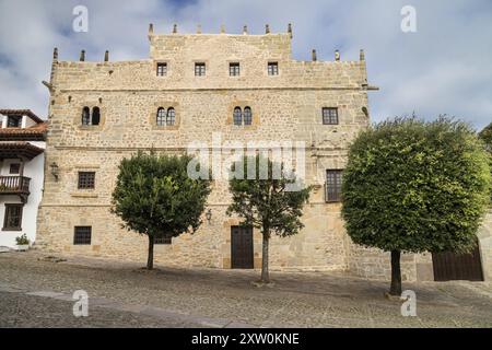 Palazzo Velarde a Santillana del Mar, Cantabria, Spagna. Foto Stock