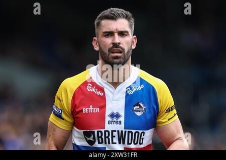 Will Lovell dei London Broncos durante il Magic Weekend Match Hull FC vs London Broncos a Elland Road, Leeds, Regno Unito, 17 agosto 2024 (foto di Mark Cosgrove/News Images) Foto Stock