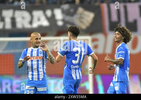 PARTITA DI CALCIO UNIVERSITATEA CRAIOVA VS FC BUZAU , SUPERLIGA ROMANIA , 16.08.2024 Foto Stock