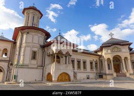 Il Palazzo Patriarcale di Bucarest, Romania. Foto Stock