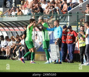 Funchal, Portogallo. 17 agosto 2024. CD Nacional - Sporting CP, dal 2° round della Portugal Betclic League 2024/25, allo Stadio Madeira, Helder Santos/ASpress Credit: Atlantico Press/Alamy Live News Foto Stock