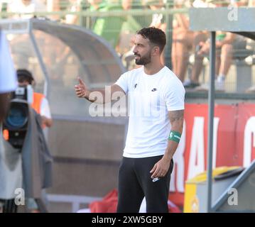 Funchal, Portogallo. 17 agosto 2024. CD Nacional - Sporting CP, dal 2° round della Portugal Betclic League 2024/25, allo Stadio di Madeira, RUBEN AMORIM Helder Santos/ASpress Credit: Atlantico Press/Alamy Live News Foto Stock