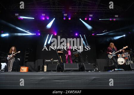 Trentham, Regno Unito. 17 agosto 2024. The Anchoress interpreta Trentham Live 2024. Crediti: TeeGeePix/Alamy Live News Foto Stock