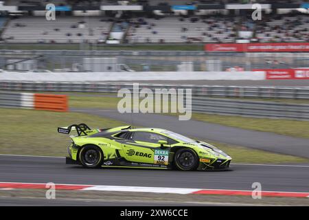 Mirko Bortolotti (ITA), Lamborghini Huracane GT3 Evo 2, Team: SSR Performance (DEU) Motorsport, DTM 2024, DTM05, qualificazione 1, Samstag, Nuerburgring, Nuerburg, Deutschland, 17.08.2024 foto: Eibner-Pressefoto/Juergen Augst Foto Stock